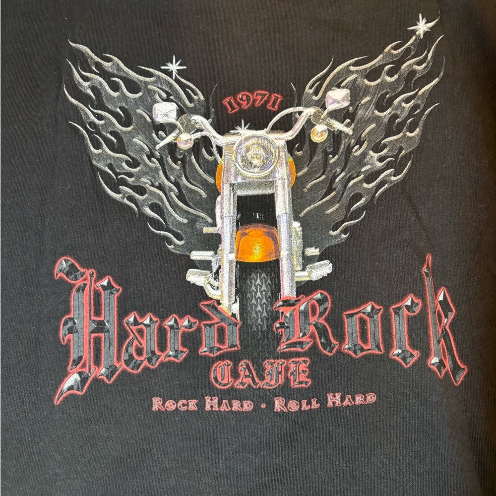 Vintage Hard Rock Cafe Myrtle Beach South Carolina Black T-Shirt XL 1971